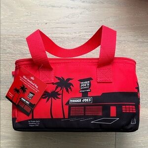 Red Mini Trader Joe’s Insulated Bag